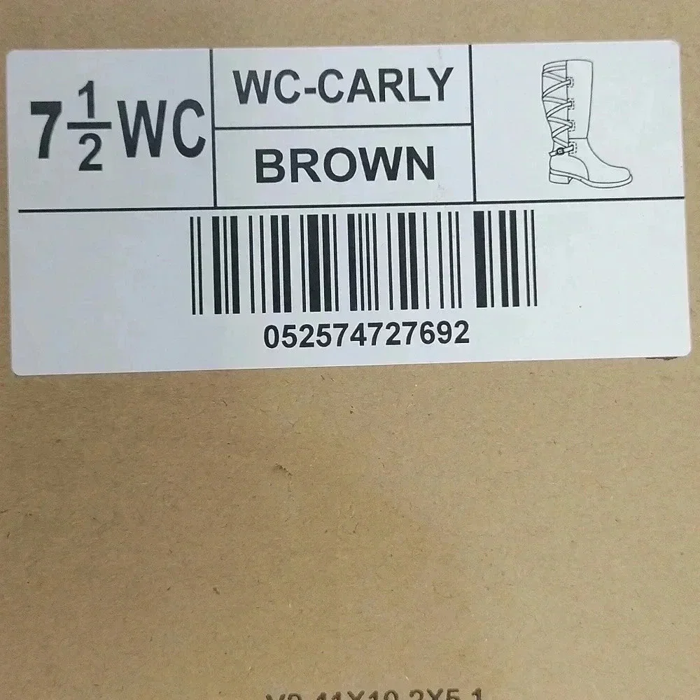 Journee Women's Boots Size 7.5 Brown